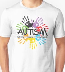Autism Handprint Unisex T-Shirt