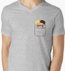 Pocket Merthur Men's V-Neck T-Shirt