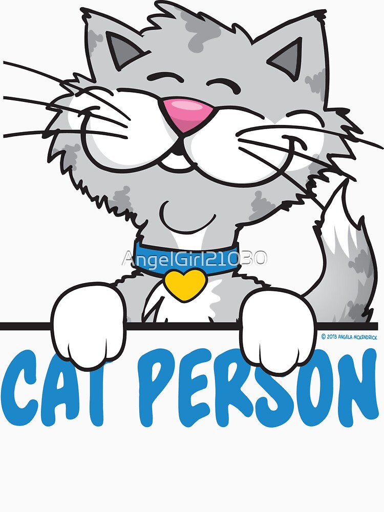 “Cat Person” T-shirt by AngelGirl21030 | Redbubble