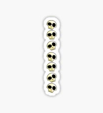 Skulls!!! Sticker