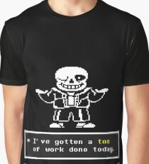 Undertale - Sans Skeleton - Undertale T shirt Graphic T-Shirt
