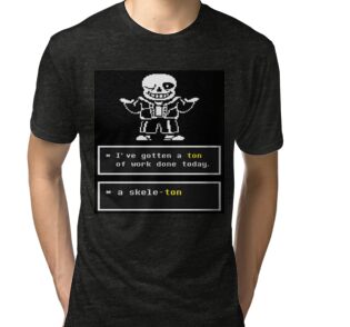 undertale sans shirt