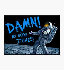 My nose itches! Photographic Print