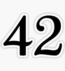 42 Sticker
