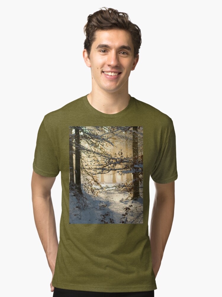 Alternate view of Filtering through Tri-blend T-Shirt