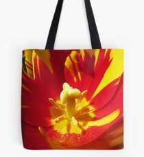 Painted Tulip Tote Bag