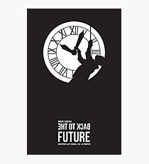 Back to the Future - Doc Brown & the Clock Tower Photographic Print