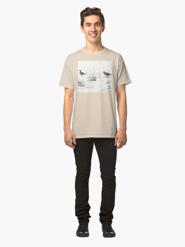 Alternate view of Into the white, wide world Classic T-Shirt