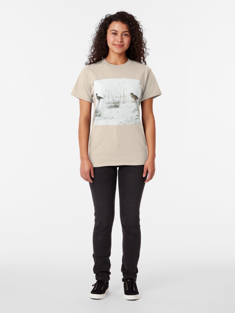 Alternate view of Into the white, wide world Classic T-Shirt