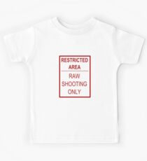 Restricted Area Kids Tee