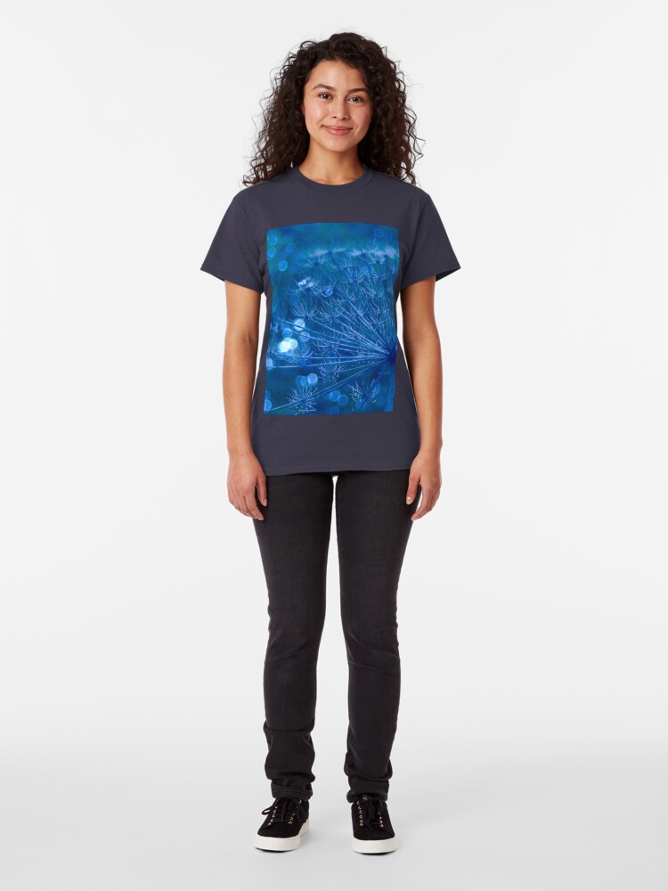 Alternate view of Sparkling Blue Imagination Classic T-Shirt