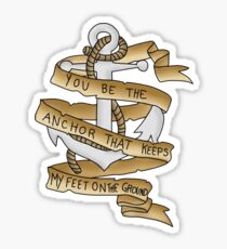 Mayday Parade Anchor (Colored) Sticker