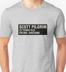 Scott Pilgrim - Scott's Name Tag Unisex T-Shirt