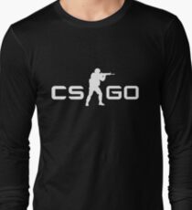 CSGO - White Long Sleeve T-Shirt