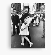 Times Square V/J-Day Kiss Canvas Print