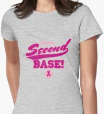 Save Second Base Women's Fitted T-Shirt