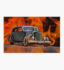 1938 Cadillac 'Lucifer's Limo' Photographic Print