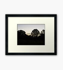 Sunrise Over the Mary River, Maryborough Framed Print