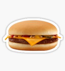 Burger sticker Sticker