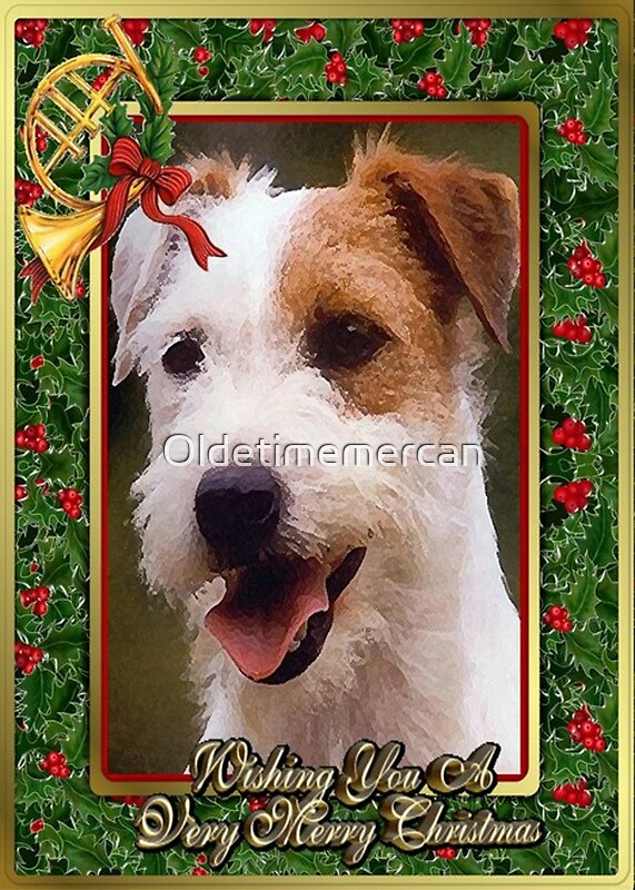 jack russell christmas shirt