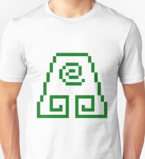 8bit Earth Kingdom Emblem 2 - 3nigma Unisex T-Shirt