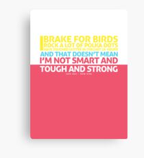 New Girl | Jess Quote Poster Canvas Print