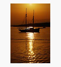 Schooner Gold Photographic Print