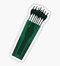 Green Arrow Sticker