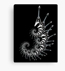 sound spiral Canvas Print