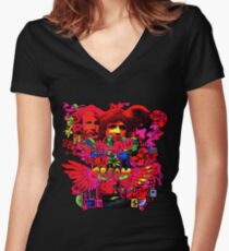 Sunshine of Your Life Women's Fitted V-Neck T-Shirt