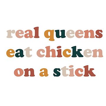 Chicken on a Stick Sticker