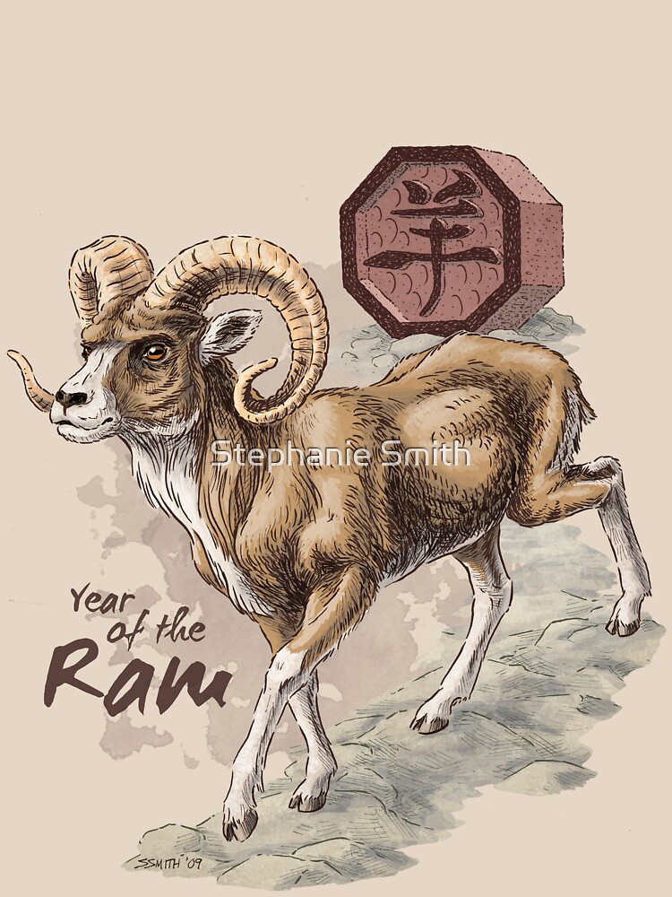 Chinese Zodiac - the Ram by stephsmith
