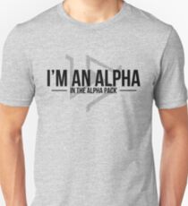 alpha in the alpha pack Unisex T-Shirt