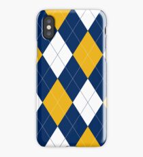 Michigan Argyle iPhone Case