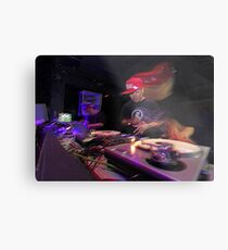 Shape Shifting Through Music. Metal Print