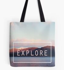 Explore. New Zealand Tote Bag
