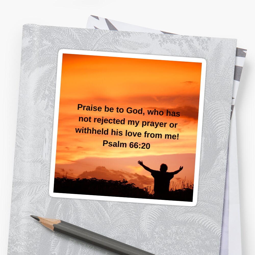 psalm-66-20-sticker-by-digicur-redbubble