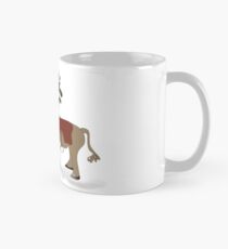 Santa Claus with his reindeer Classic Mug