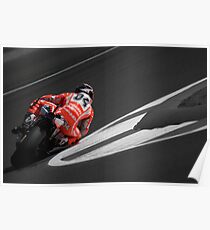 MOTO GP Silverstone 2013 - Dovizioso Poster