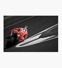 MOTO GP Silverstone 2013 - Dovizioso Photographic Print