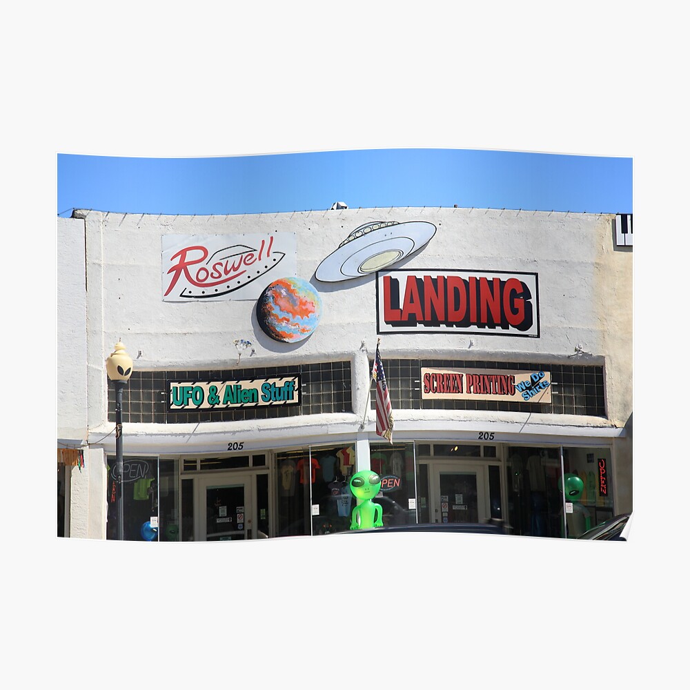 "Roswell, New Mexico" Poster by Ffooter | Redbubble