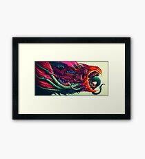 Hyper Beast Design Framed Print