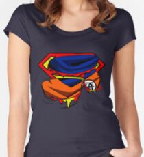 Super Who? Goku Women's Fitted Scoop T-Shirt