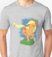 Apple Horse with background Unisex T-Shirt