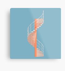 Helical Stairs Metal Print