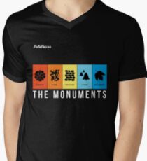 VeloVoices Monuments T-Shirt Men's V-Neck T-Shirt