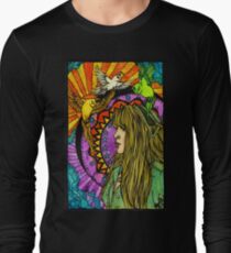 Three Birds of Rhiannon Long Sleeve T-Shirt