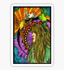 Three Birds of Rhiannon Sticker