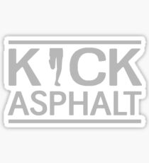 Kick Asphalt Sticker