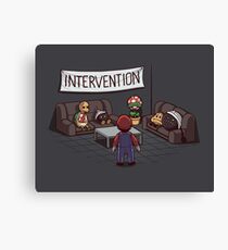 Intervention Canvas Print